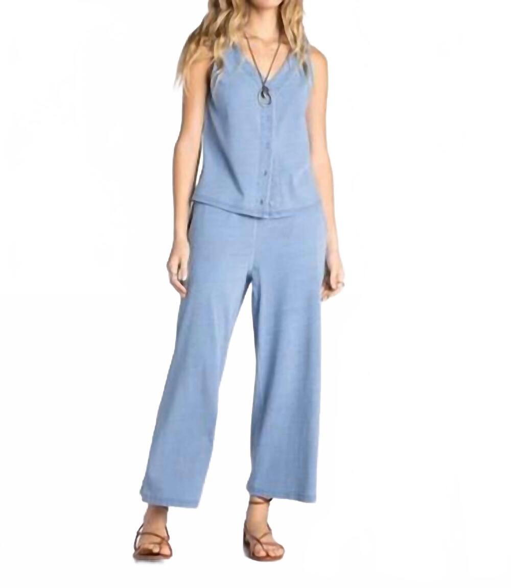 NEW THREAD & SUPPLY allium pants in light denim blue